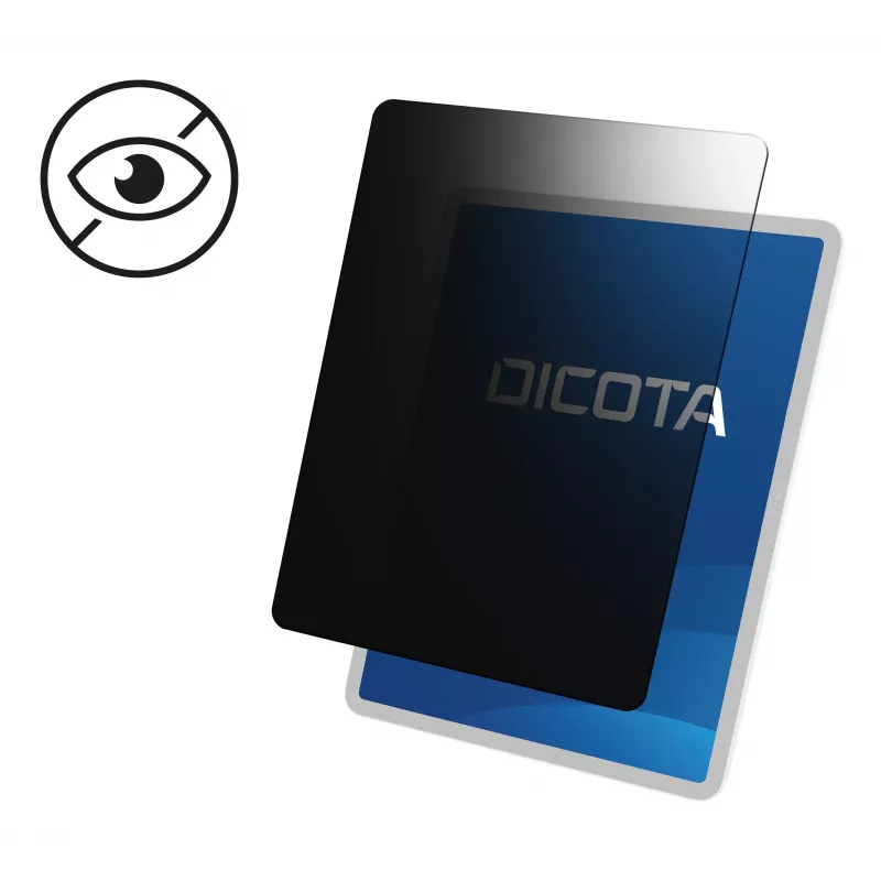 Filtr prywatności DICOTA do notebooka - montaż boczny - 4-kierunkowy - zdejmowany - klejący - 33 cm (13 inch)