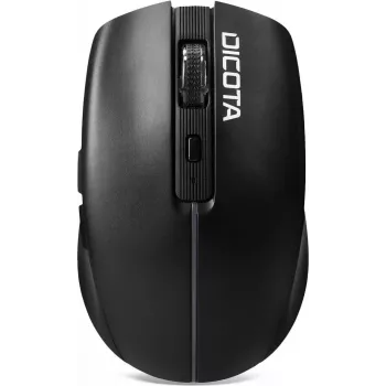 DICOTA Bezprzewodowa Mysz Bluetooth 1600 DPI Czarna do Notebooka