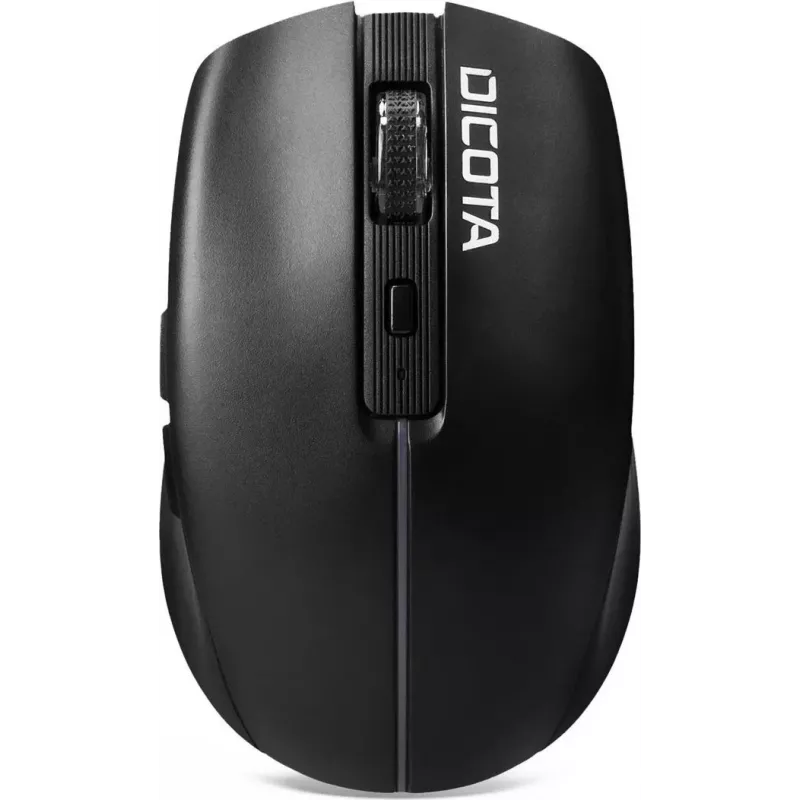 DICOTA Bezprzewodowa Mysz Bluetooth 1600 DPI Czarna do Notebooka