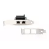 Karta sieciowa DIGITUS 2-portowa Gigabit Ethernet, RJ45, PCI Express, chipset Intel I210-AT (DN-1013-2)