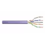 DIGITUS Cat.6 Kabel instalacyjny, U/UTP, Dca, AWG 23/1, LSOH, 50m, Fioletowy