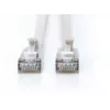 DIGITUS CAT 6A F-FTP Slim Patch Cable, 1 m, Szary, 10-Pack, LSZH, 10Gbps
