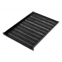 DIGITUS TN-19-550-1U-BK 19 inch Stała półka rack, 1U, głębokość 550 mm, obciążenie 25 kg, czarna