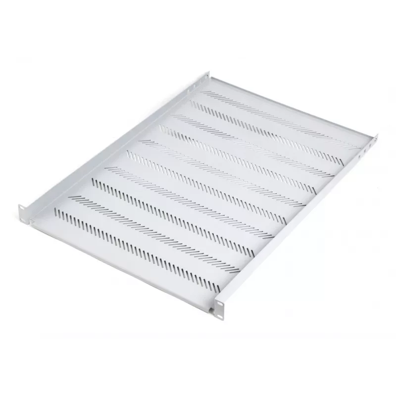 Digitus TN-19-650-1U-GY 19 cali Stała półka rack 1U, głębokość 650 mm, szary, obciążenie 25 kg