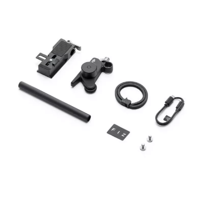 DJI Focus Pro Motor CP.RN.00000340 – Silnik sterowania obiektywem do gimbali RS 4 Pro / RS 4 / RS 3 Pro / RS 3, mocowanie na pręt 15 mm, USB-C, czarny