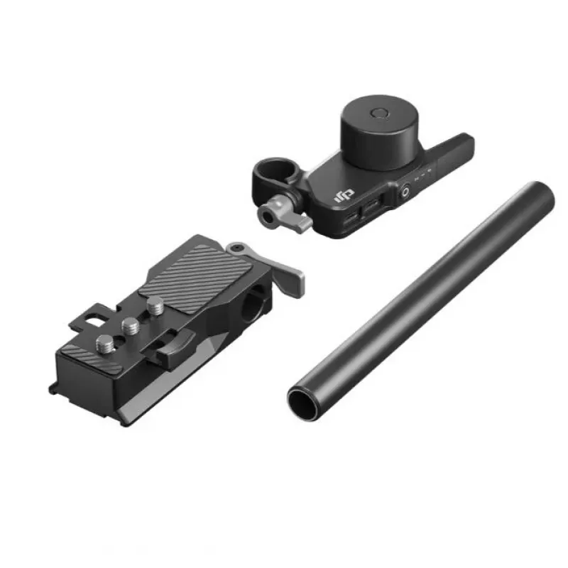 DJI Focus Pro Motor CP.RN.00000340 – Silnik sterowania obiektywem do gimbali RS 4 Pro / RS 4 / RS 3 Pro / RS 3, mocowanie na pręt 15 mm, USB-C, czarny