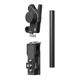 DJI Focus Pro Motor CP.RN.00000340 – Silnik sterowania obiektywem do gimbali RS 4 Pro / RS 4 / RS 3 Pro / RS 3, mocowanie na pręt 15 mm, USB-C, czarny