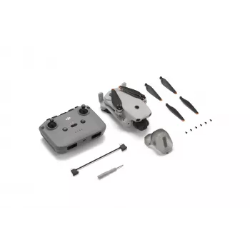 DJI Mini 2 Fly More Combo - Ultralekki dron z kamerą 4K, 3-osiowy gimbal, 30 min lotu, GPS, wideo 2.7K, zdjęcia 12 MP, składany quadkopter