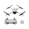 DJI Mini 2 Fly More Combo - Ultralekki dron z kamerą 4K, 3-osiowy gimbal, 30 min lotu, GPS, wideo 2.7K, zdjęcia 12 MP, składany quadkopter