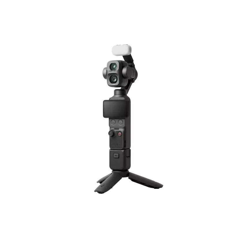 DJI Osmo Mobile 6 Smartfonowy Gimbal Stabilizator 3-osiowy Składany z Przedłużanym Ramieniem, ActiveTrack 5.0, Magnetycznym Zaciskiem, Grafitowy