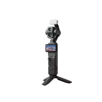 DJI Osmo Mobile 6 Smartfonowy Gimbal Stabilizator 3-osiowy Składany z Przedłużanym Ramieniem, ActiveTrack 5.0, Magnetycznym Zaciskiem, Grafitowy