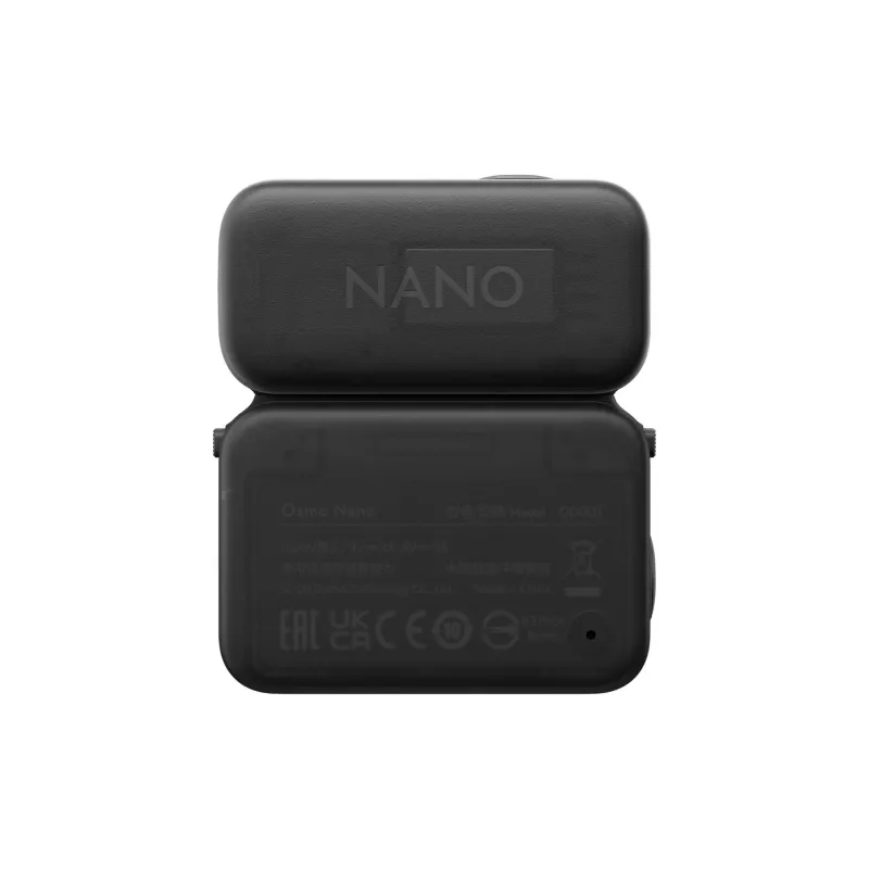 DJI Osmo Nano On-The-Go Combo 4K Camera z 3-osiowym gimbalem, 1-calowa matryca CMOS, ekran dotykowy, DJI Mic 2