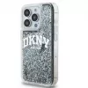 DKNY Apple iPhone 15 Pro 6,1 cala twarda obudowa Liquid Glitter Big Logo Czarna