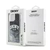 Etui DKNY Liquid Glitter Big Logo do iPhone 14/15/13 - czarne