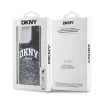 DKNY Liquid Glitter Big Logo etui iPhone 14 Pro Max - czarne