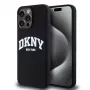 DKNY Liquid Silicone Arch Logo MagSafe Etui do iPhone 14 Pro Max - Czarny