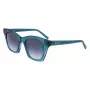 Okulary przeciwsłoneczne DKNY damskie DK541S-430 Havana oprawka acetatowa brązowe soczewki gradientowe 51mm