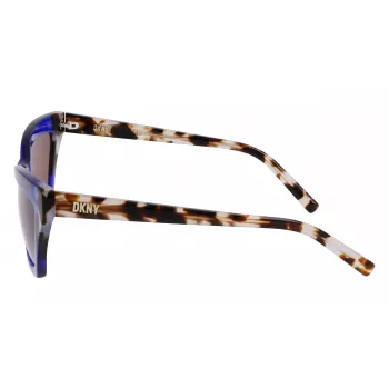 Okulary przeciwsłoneczne DKNY Damskie DK547S5516425 - Oprawka Havana Acetate, Soczewki Brązowy Gradient, 55mm