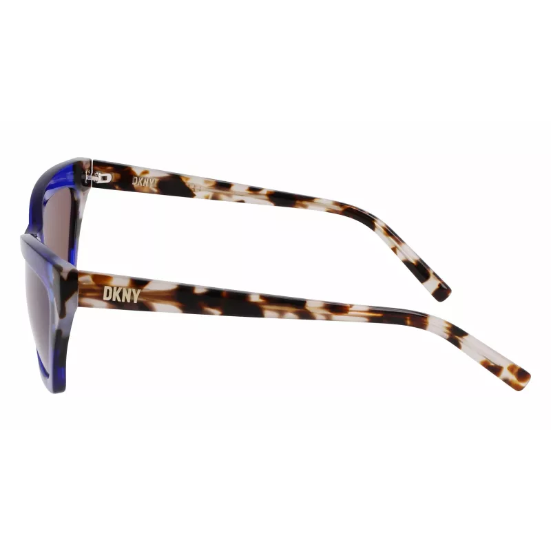 Okulary przeciwsłoneczne DKNY Damskie DK547S5516425 - Oprawka Havana Acetate, Soczewki Brązowy Gradient, 55mm