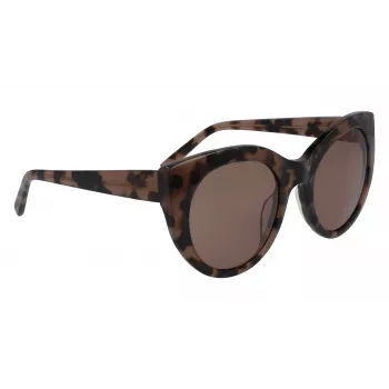 Okulary przeciwsłoneczne DKNY damskie DK517S-230 Havana Brown Rectangular 52mm