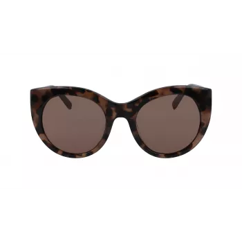 Okulary przeciwsłoneczne DKNY damskie DK517S-230 Havana Brown Rectangular 52mm