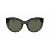 Okulary przeciwsłoneczne DKNY damskie DK517S-300 Havana oprawka acetatowa soczewki poliwęglanowe gradient brąz 52mm