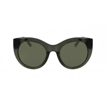 Okulary przeciwsłoneczne DKNY damskie DK517S-300 Havana oprawka acetatowa soczewki poliwęglanowe gradient brąz 52mm