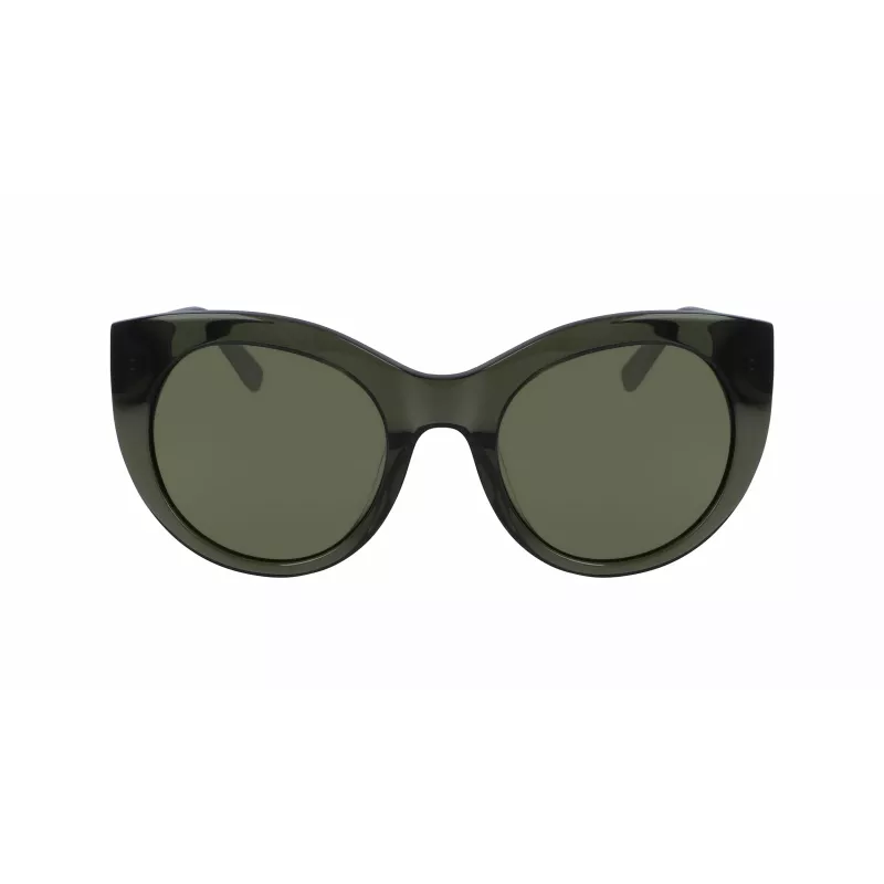 Okulary przeciwsłoneczne DKNY damskie DK517S-300 Havana oprawka acetatowa soczewki poliwęglanowe gradient brąz 52mm
