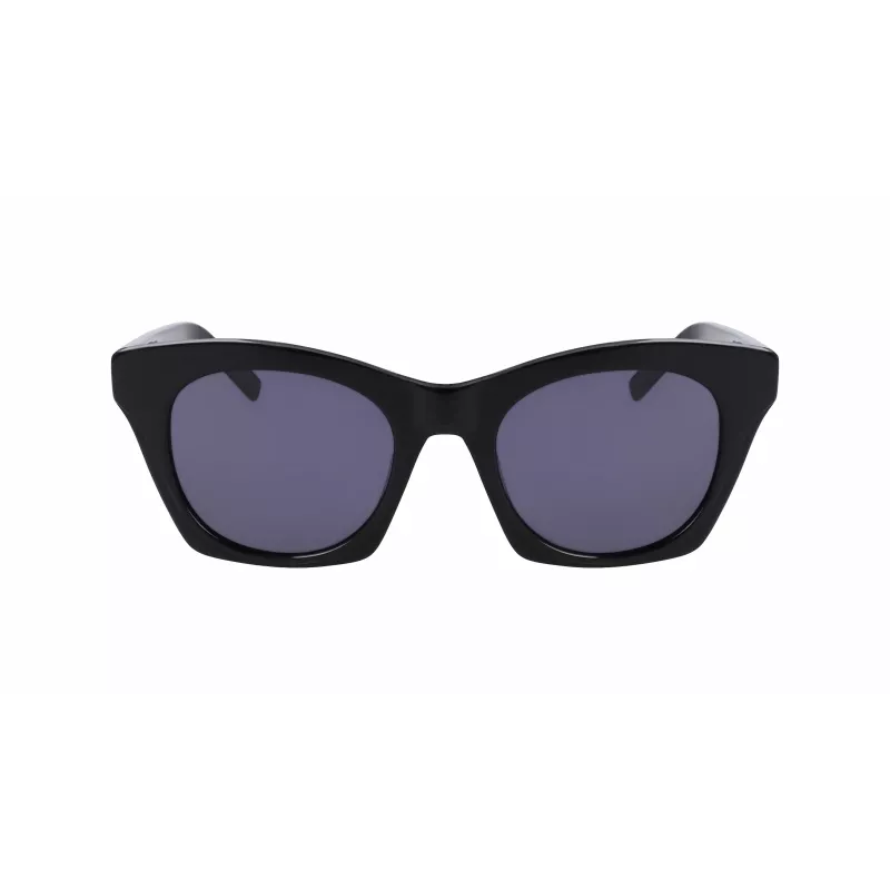 Okulary przeciwsłoneczne DKNY damskie DK541S-001 czarna oprawka szare szkła 51/21/140 mm