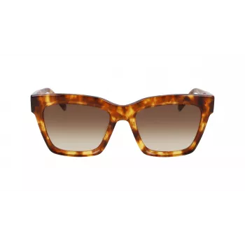 Okulary przeciwsłoneczne DKNY damskie DK551S-243 Havana/Tortoise Brown Gradient 53mm
