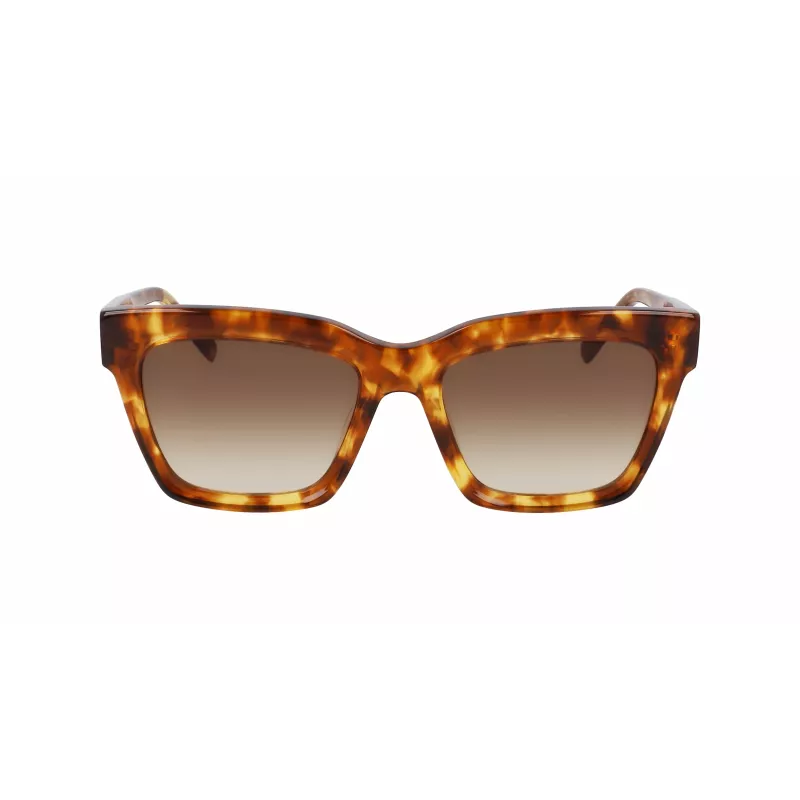 Okulary przeciwsłoneczne DKNY damskie DK551S-243 Havana/Tortoise Brown Gradient 53mm