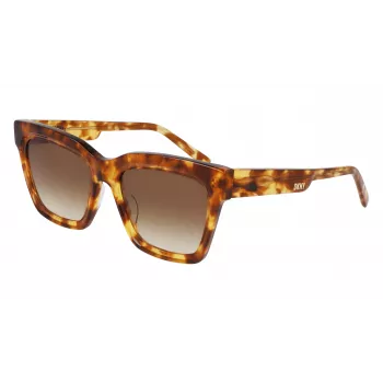 Okulary przeciwsłoneczne DKNY damskie DK551S-243 Havana/Tortoise Brown Gradient 53mm