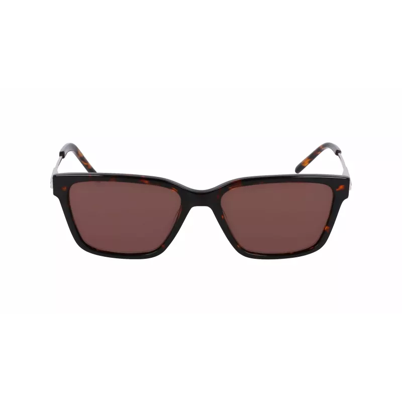 Okulary przeciwsłoneczne DKNY damskie DK713S5617237 Havana Brązowe Prostokątne 56mm