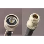 DMT 3m Ecoflex 10 Kabel koncentryczny ze złączami N-Male do N-Female, 50 Ohm