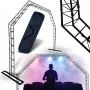 DNA PROFESSIONAL DNA DJ GATE Przenośny System Trussów Oświetleniowych, Stal, Czarny, Nośność 60 kg, Wysokość 1500-3000 mm