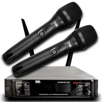 DNA PROFESSIONAL DNA STAGE BAT SET Bezprzewodowy System 2x Mikrofony Ręczne