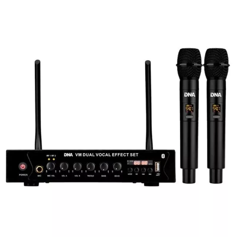 DNA PROFESSIONAL DNA VM DUAL VOCAL EFFECT SET Bezprzewodowy System Mikrofonowy