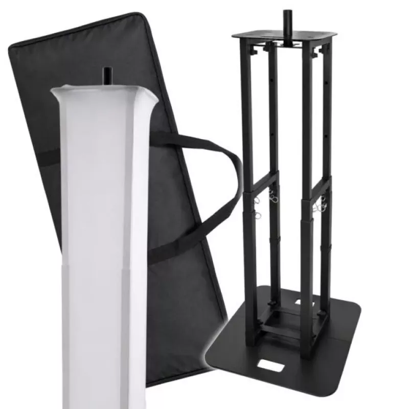 DNA TOTEM V2 Truss Stand Base - Black, Steel, 300x300mm