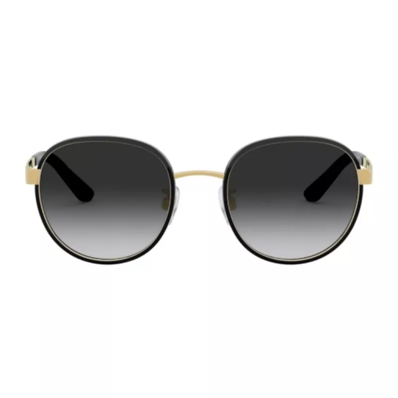Okulary przeciwsłoneczne Dolce & Gabbana damskie DG2227J-02-8G Złote Metalowe Szary Gradient 52mm
