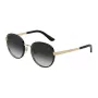 Okulary przeciwsłoneczne Dolce & Gabbana damskie DG2227J-02-8G Złote Metalowe Szary Gradient 52mm