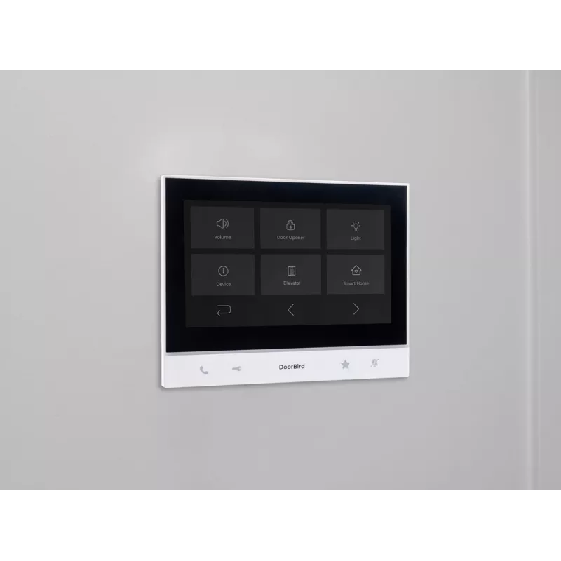Doorbird A1103 IP Video Indoor Station 7 inch IPS Touch Display White Black