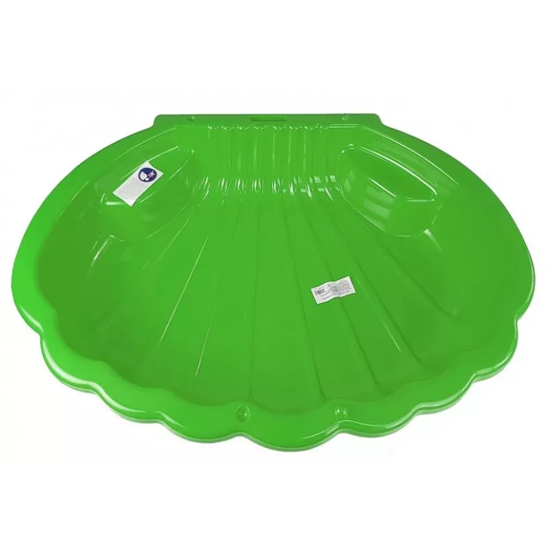 DOREX Piaskownica-Basenik dla Dzieci 2w1 Muszla Zielony 110cm