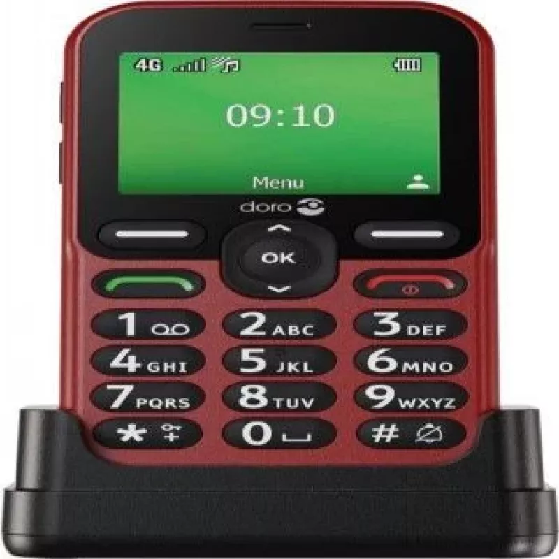 Telefon komórkowy Doro DORO E10 RED 4G