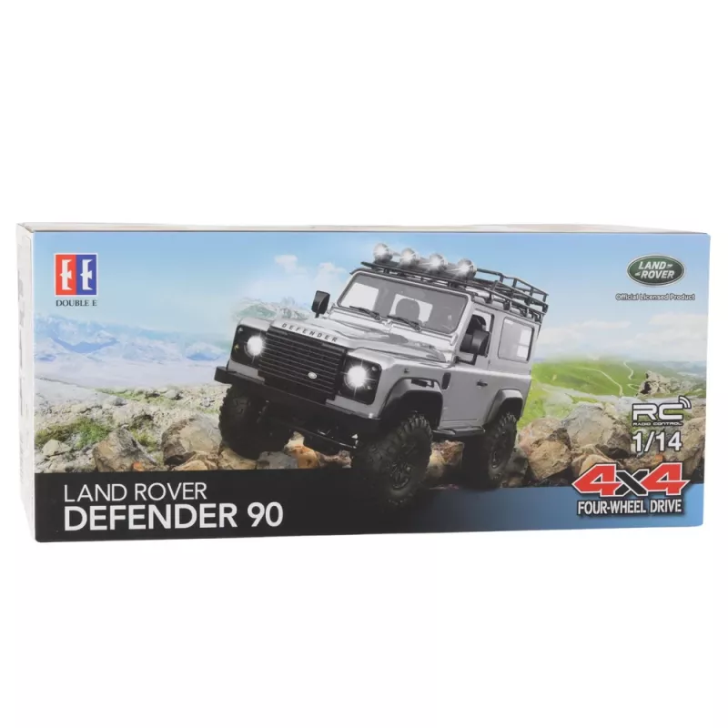 Double E Zdalnie Sterowany Pojazd Terenowy RC Land Rover Defender 90 Czerwony 1:14