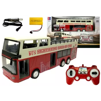 Double E Zdalnie Sterowany Autobus Piętrowy R/C 2.4G 1:18