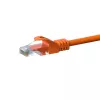 DSIT CAT5e U/UTP kabel sieciowy patch, 10 m, pomarańczowy, 100% miedzi, RJ45, Gigabit Ethernet