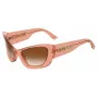 Okulary przeciwsłoneczne DSQUARED2 D2-0118-S-733 dla kobiet, czarna kwadratowa oprawka acetatowa, szare soczewki gradientowe 57mm
