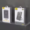 Dudao K28S 20W PD 5000mAh Powerbank z MagSafe i podstawką - Szary
