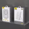 Dudao K28S 20W PD 5000mAh Powerbank z MagSafe i podstawką - Srebrny