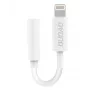 Dudao L16i Audio Adapter Lightning na 3.5mm Biały